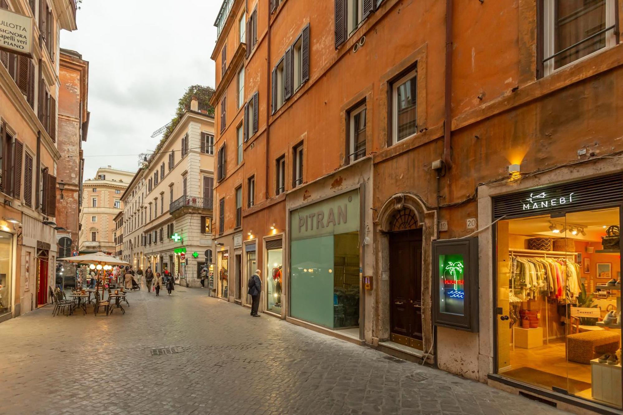 Spanish Steps Deluxe Apartment Roma Exterior foto
